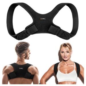 Copper compression Black Posture Corrector Brace size S/M